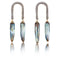 Alter Horseshoe Earrings With Twigs